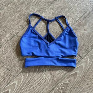 Five Dancewear Royal Blue Maverick Bra in size AXS
